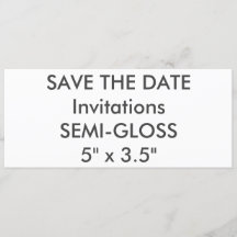 CONVITES DE CASAMENTO SEMI-BRILHO 110g 23,5cm x 10