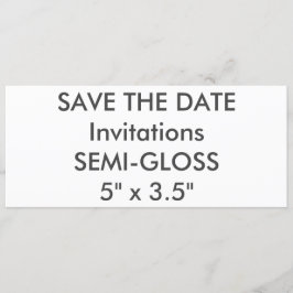 CONVITES DE CASAMENTO SEMI-BRILHO 110g 23,5cm x 10