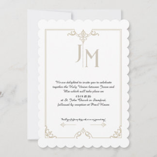Convites de Casamento Sofisticados