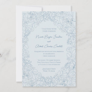 Convites de Casamento Spring Whimsy
