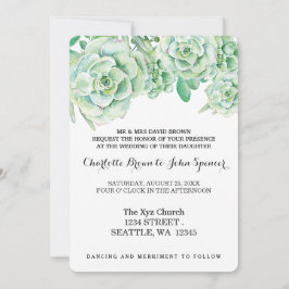 convites de casamento suculentos para celadon de a