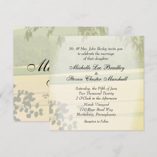 Convites de Casamento Summer Fields Wedding