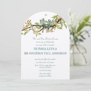 Convites de Casamento Turquesa Amarelo Rustic Love