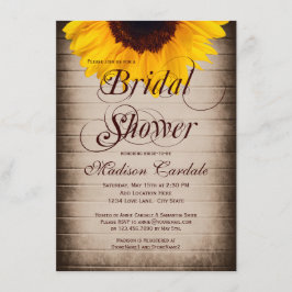 Convites de chá de panela de girassol russos