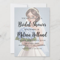 convites de chá de panela de hidrangea azuis empoe