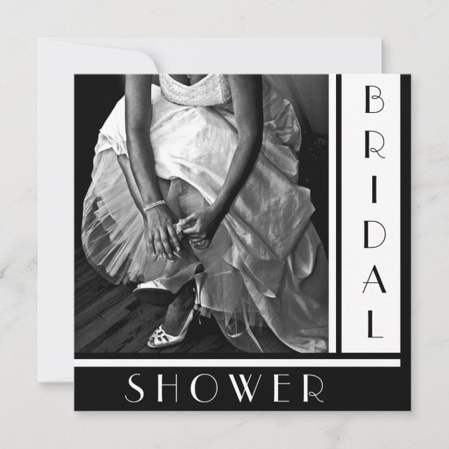 Convites de chá de panela de Texto Personalizados (Frente)