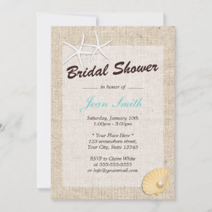 Convites de chá de panela Rústicos De Barraca