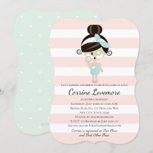 Convites de chá de panela Spa Asiáticos