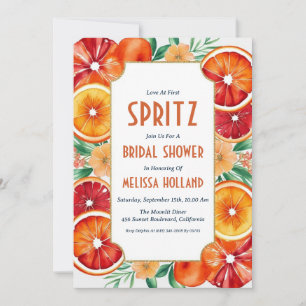 convites de chá de panela spritz de aperol