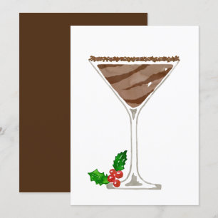 Convites de Chocolate Martini