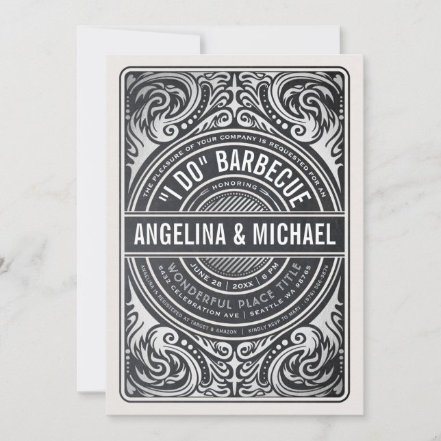 Convites de CHURRASCO do Retro Classic I (Frente)