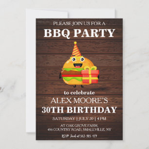 Convites de churrasco russo