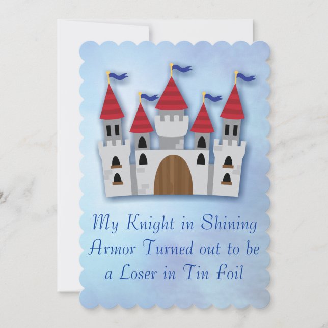 Convites de Convites do Partido do Divórcio Engraç (Frente)