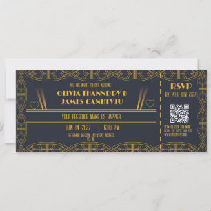 Convites de Destino de Casamento Elegante Las Vega