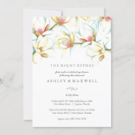 Convites de ensaio Magnolia Branca por Aquarela