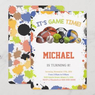 Convites de Esporte All Star