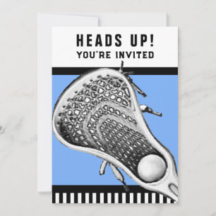 Convites de Esportes de Lacrosse