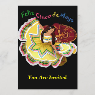 Convites de Feliz Cinco de Mayo