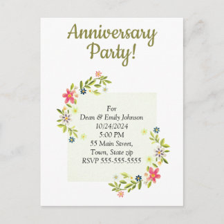 convites de festa de aniversário