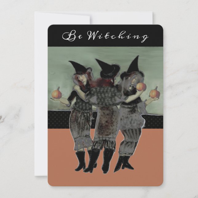 Convites de Festa de Halloween (Frente)