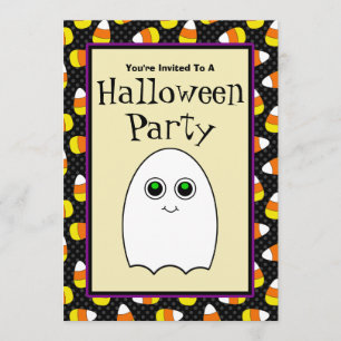 Convites de Festa de Halloween para Fantasmas