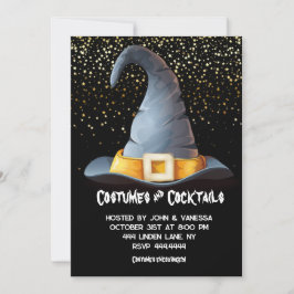 Convites de festas Adultos de Bruxas Halloween