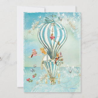 Convites de festas Alice In Wonderland