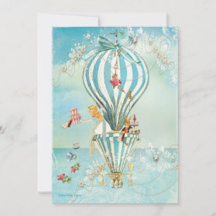 Convites de festas Alice No País das Maravilhas