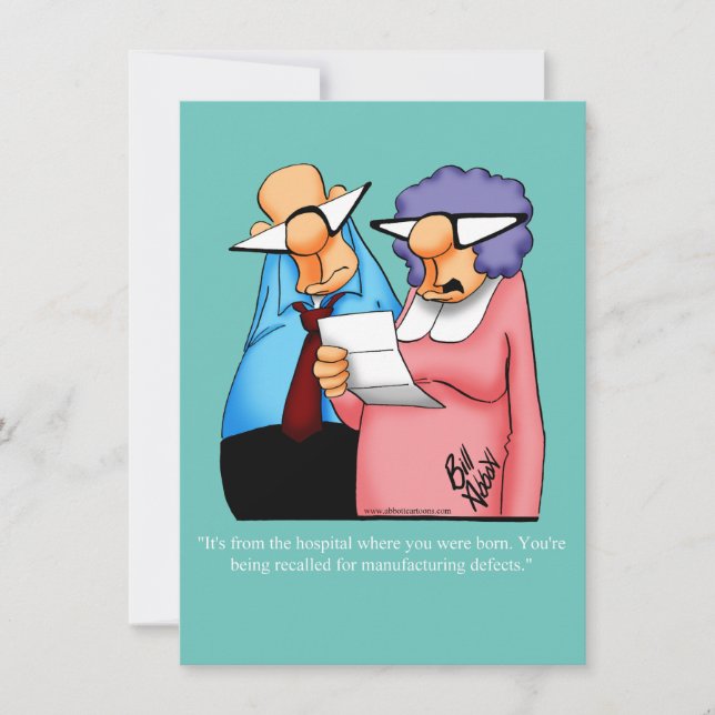 Convites de festas aniversário de 40 anos engraçad (Frente)