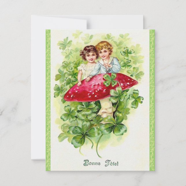 Convites de festas bonitos do dia de St Patrick! (Frente)