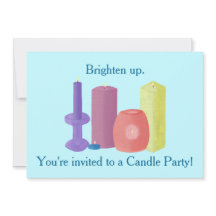 Convites de festas da vela para partidos da vela