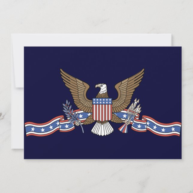  Convites de festas de 4 de julho (Frente)