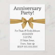 Convites de festas de aniversário