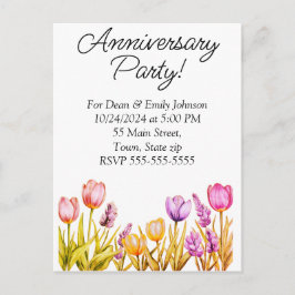 Convites de festas de aniversário