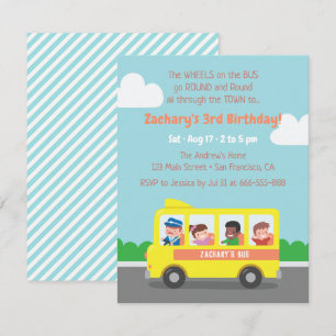 Convites de festas de Aniversários de criança de