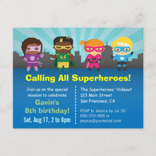 Convites de festas de Aniversários de criança do G