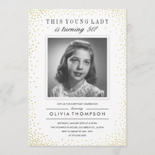 Convites de festas de aniversários de fotos antiga