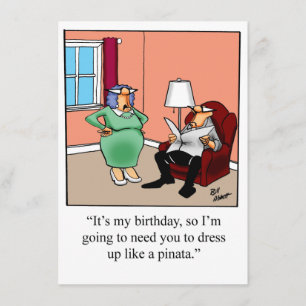 Convites de festas de aniversários engraçados para