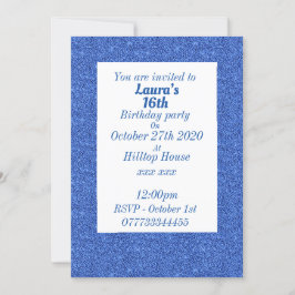 Convites de festas de aniversários personalizados