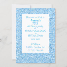 Convites de festas de aniversários personalizados