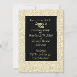 Convites de festas de aniversários personalizados