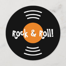 Convites de festas de aniversários redondos do