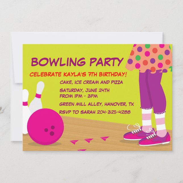 Convites de festas de aniversários retros da (Frente)