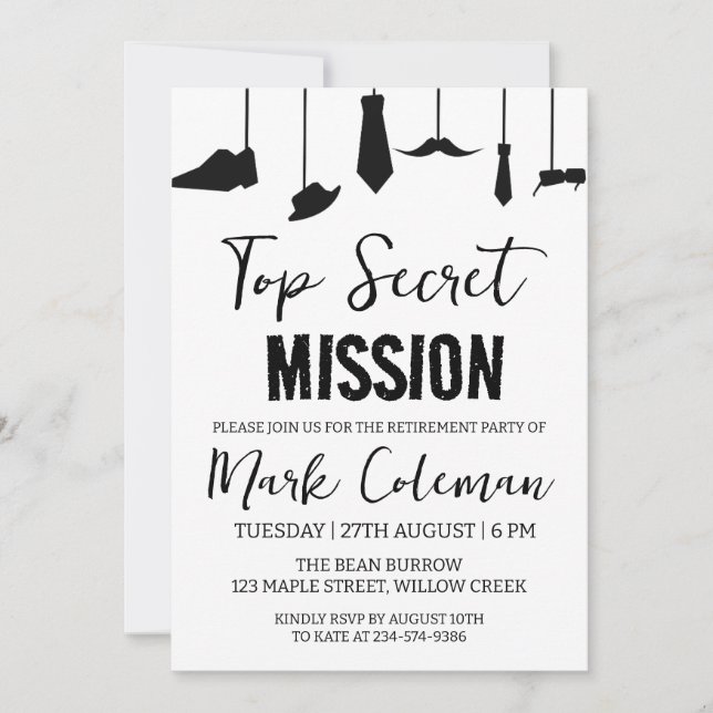 convites de festas de aposentadoria surpresa corpo (Frente)