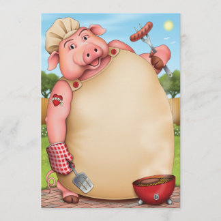 Convites de festas de Barbeque, CHURRASCO