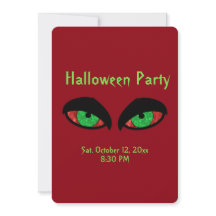 Convites de festas de Dia das Bruxas