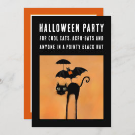 Convites de festas de Dia das Bruxas