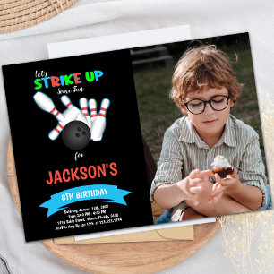 Convites de festas de diversão personalizáveis par