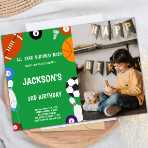 Convites de festas de diversão personalizáveis par