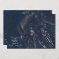 Convites de festas de Glam Gótico das Asas Anjos E